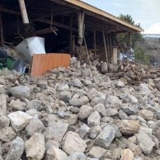Çankırı'da toprak kayması: 6 ev tahliye edildi