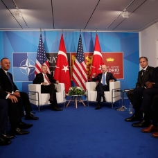 Başkan Erdoğan, ABD Başkanı Biden ile görüştü