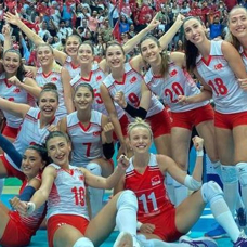 Kadın voleybolunda Türkiye altın madalya kazandı