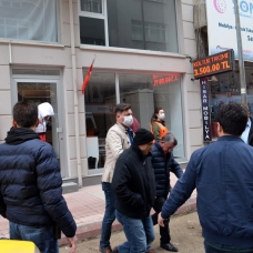 Amasya'da kumar baskını