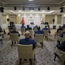 Adalet Bakanı Gül, TBB Başkanı Feyzioğlu ve bazı baro başkanlarıyla görüştü