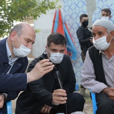 Başkan Erdoğan, terör örgütü PKK'nın katlettiği işçinin ailesiyle görüştü