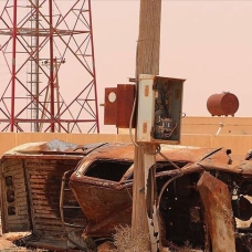 Hafter milisleri Sirte Körfezi'ndeki elektrik santralini talan etti