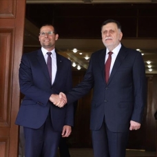 Libya Başbakanı Serrac Malta Başbakanı Abela ile görüştü