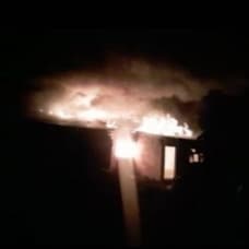 Ardahan'da yangın: 2 ev, 1 ahır kullanılamaz hale geldi