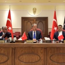 Ankara'da kritik Libya zirvesi! Üç bakan bir araya geldi