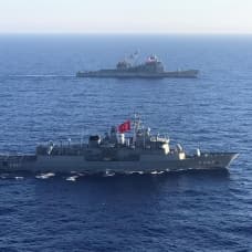 MSB duyurdu! Türkiye ve ABD, Akdeniz'de deniz eğitimi icra etti
