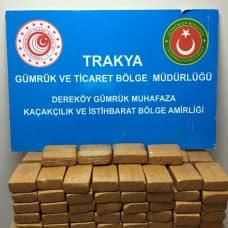 Dereköy Gümrük Kapısı'nda rekor miktarda uyuşturucu yakalandı!