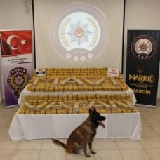 Mardin'de uyuşturucu operasyonu! 420 kilo eroin yakalandı