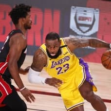 NBA finalinde ilk maçın galibi Lakers