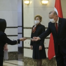 Başkan Erdoğan Malta'nın Ankara Büyükelçisi'ni kabul etti