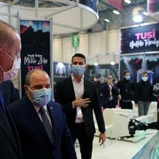 Başkan Erdoğan, uçan araba 'TUSİ'yi inceledi