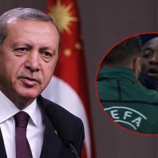 Başkan Erdoğan'dan Başakşehir'e yapılan ırkçılığa kınama