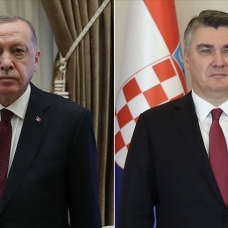 Başkan Erdoğan Hırvatistan Cumhurbaşkanı ile görüştü