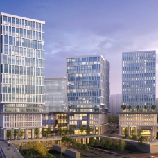 İstanbul Uluslararası Finans Merkezi (IUFM) Projesi kapsamında inşa edilen SPK binasının %88'i tamamlandı