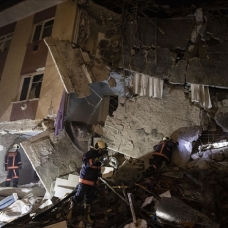 Ankara'da bir binada patlama