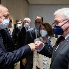 Başkan Erdoğan, Alman mevkidaşı Steinmeier ile görüştü