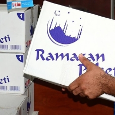 Ramazan ayı erzak kolileri satışta