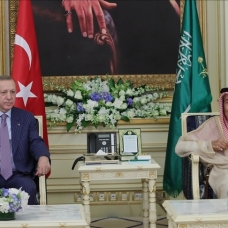 Başkan Erdoğan Suudi Arabistan'da