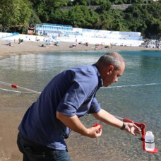 Zonguldak'ta atık su taştı: Denize girmek yasaklandı