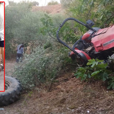 Babasından izinsiz kullandığı traktörle dereye yuvarlanan Güngör, yaşamını yitirdi