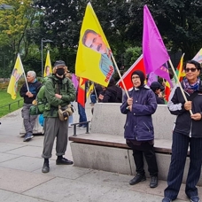 İsveç'te YPG/PKK yandaşları gösteri yaptı