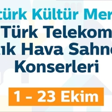 ‘Beyoğlu Kültür Yolu Festivali' Türk Telekom Açık Hava Konserleri ve Türk Telekom Prime Açık Hava Sinema Günleri başlıyor