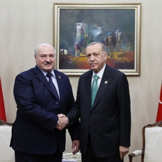 Başkan Erdoğan, Lukaşenko ile görüştü