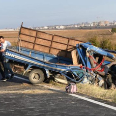 Tekirdağ'da trafik kazası: 1'i bebek 2 ölü, 6 yaralı