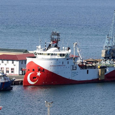 'Barbaros Hayrettin Paşa' gemisi Trabzon Limanı'na geldi!