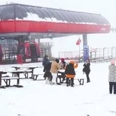 Erciyes'te kar kalınlığı 15 santimi buldu