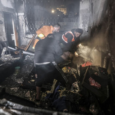Gazze'de 20'den fazla kişinin yaşamını yitirdiği yangının 'kaza sonucu' çıktığı açıklandı