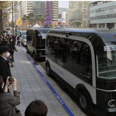 Güney Kore'de Hyundai'nin geliştirdiği şoförsüz otobüsler trafiğe çıktı