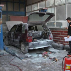 LPG'li otomobilden sızan gaz patlamaya yol açtı: 5 yaralı