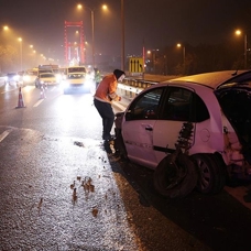 Beykoz'da zincirleme trafik kazasında 6 kişi yaralandı