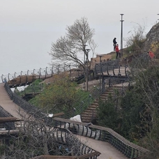 Boztepe seyir terası turistlerin uğrak noktası olmaya hazırlanıyor
