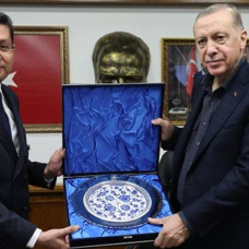 Başkan Erdoğan, Nazilli Belediyesi'ni ziyaret etti