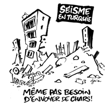 Charlie Hebdo'dan büyük alçaklık!