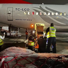 Gana'dan depremzedeler için 17 ton yardım malzemesi gönderildi