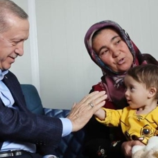 Başkan Erdoğan konteyner kenti ziyaret etti