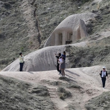 Kapadokya'yı geçen ay 99 binden fazla turist gezdi