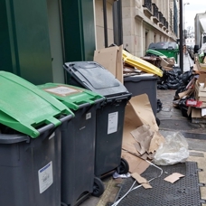 Grev nedeniyle Paris'te yığılan çöpler sağlığı tehdit ediyor