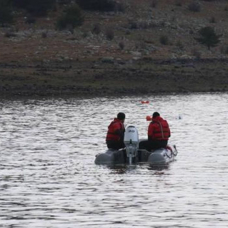 Bolu'da gölette kaybolan kişiyi arama çalışmasına ara verildi