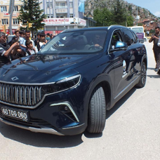 Türkiye'nin otomobili Togg'un tanıtımı Turhal'da yapıldı