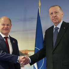 Almanya Başbakanı Scholz'dan Başkan Erdoğan'a tebrik telefonu