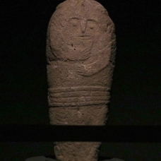 Erzurum'da bulunan "taş baba heykeli" müzede sergilenecek