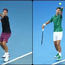 Kortta Djokovic, kort dışında Federer kazandı