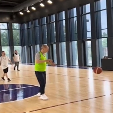Başkan Erdoğan basketbol maçı yaptı