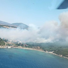 İzmir'de orman yangını! Ekipler müdahale ediyor