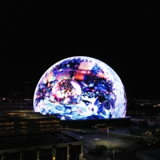 Las Vegas'taki dünyanın en büyük LED küresi: MSG Sphere
